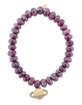 Saturn Charm Bracelet