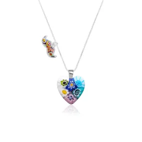 Six in Bloom Heart Necklace