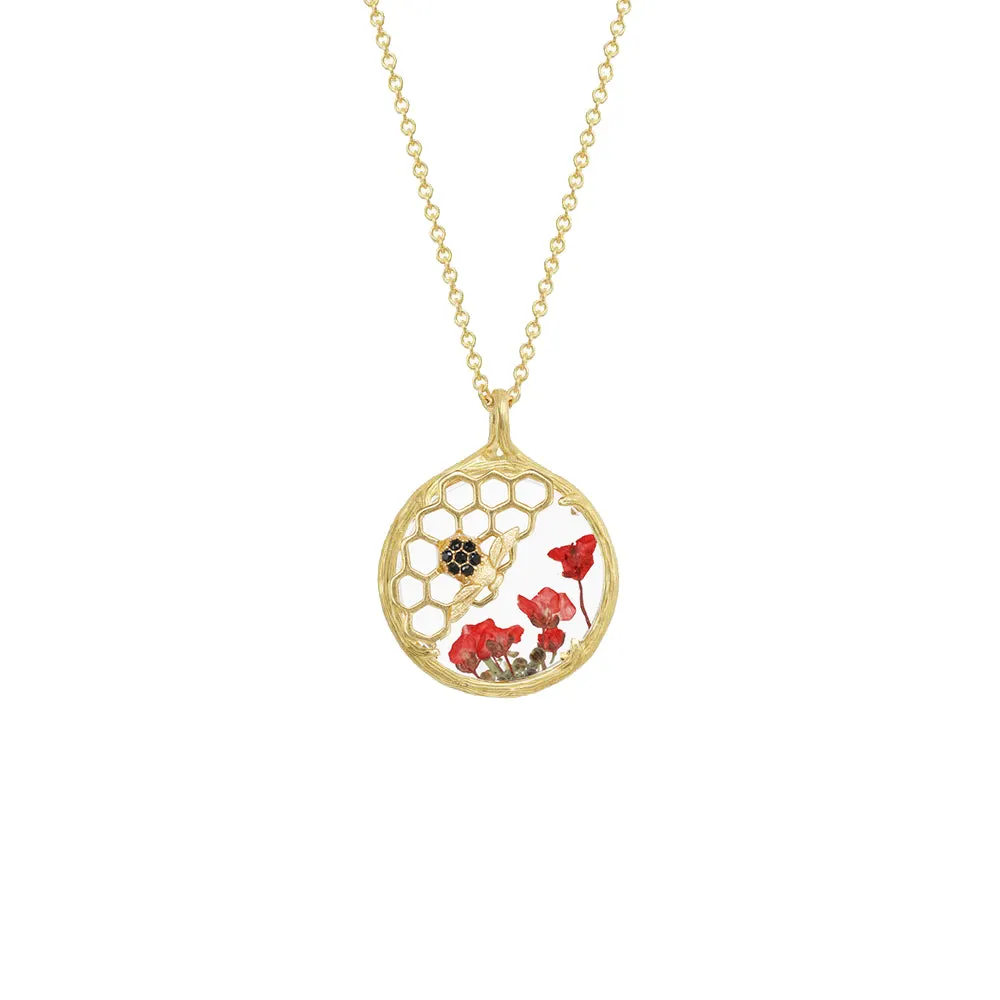 Small Honeycomb Necklace