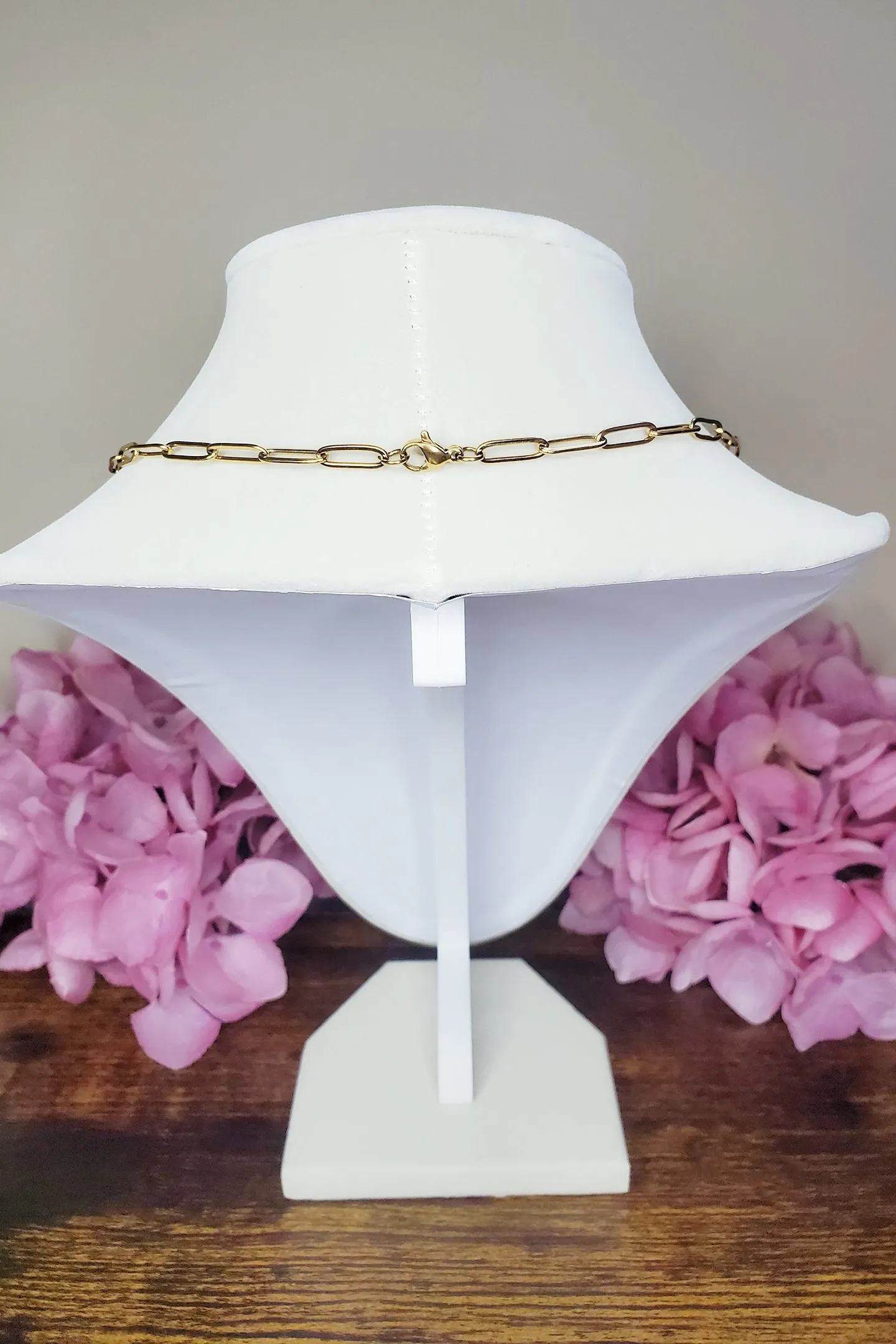 Stainless Steel 20" & 17.7" Paperclip Link Chain Necklace- Available In Gold & Silver!
