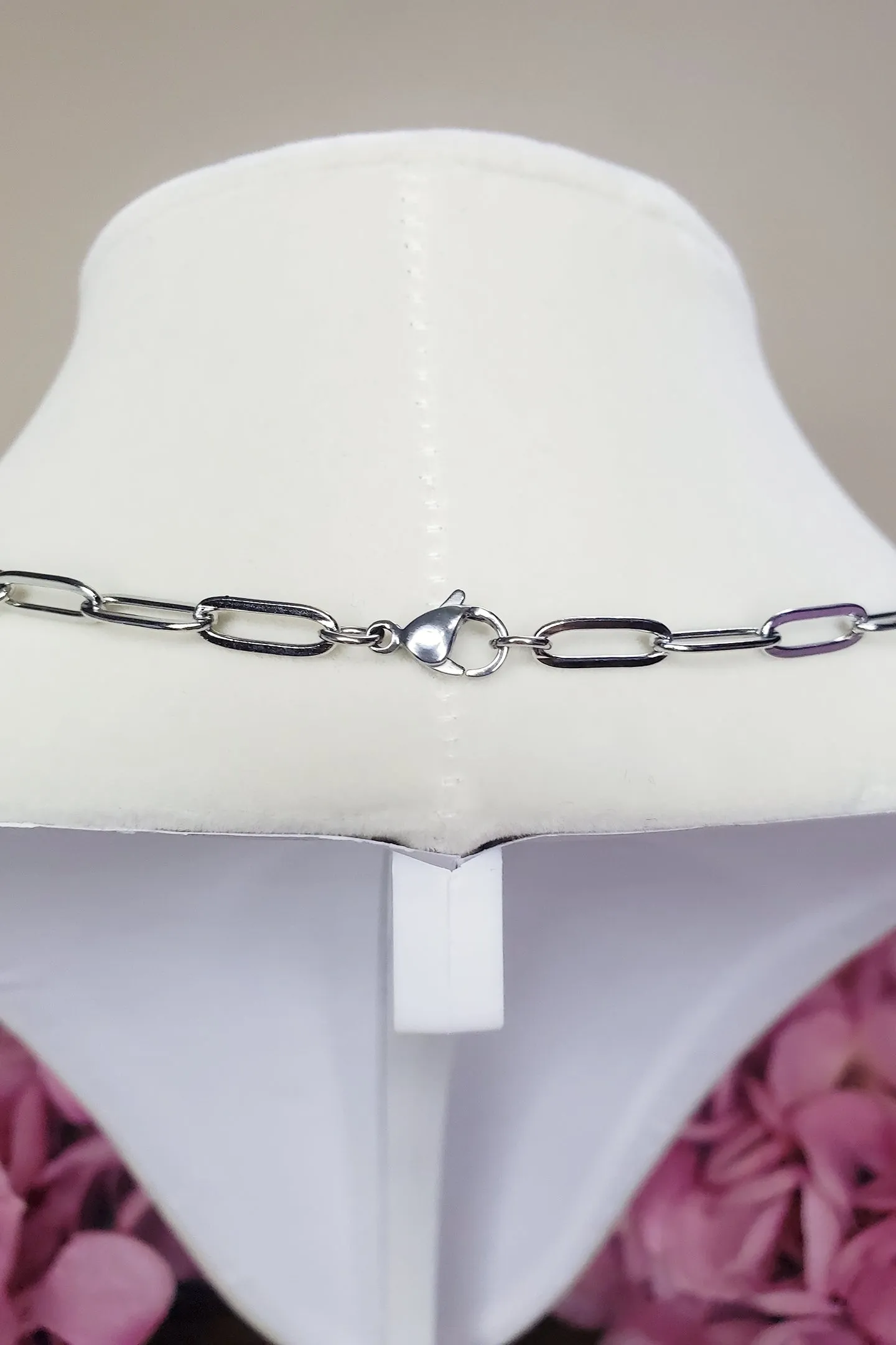 Stainless Steel 20" & 17.7" Paperclip Link Chain Necklace- Available In Gold & Silver!