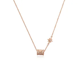 Tunnel Cubic Zirconia Necklace