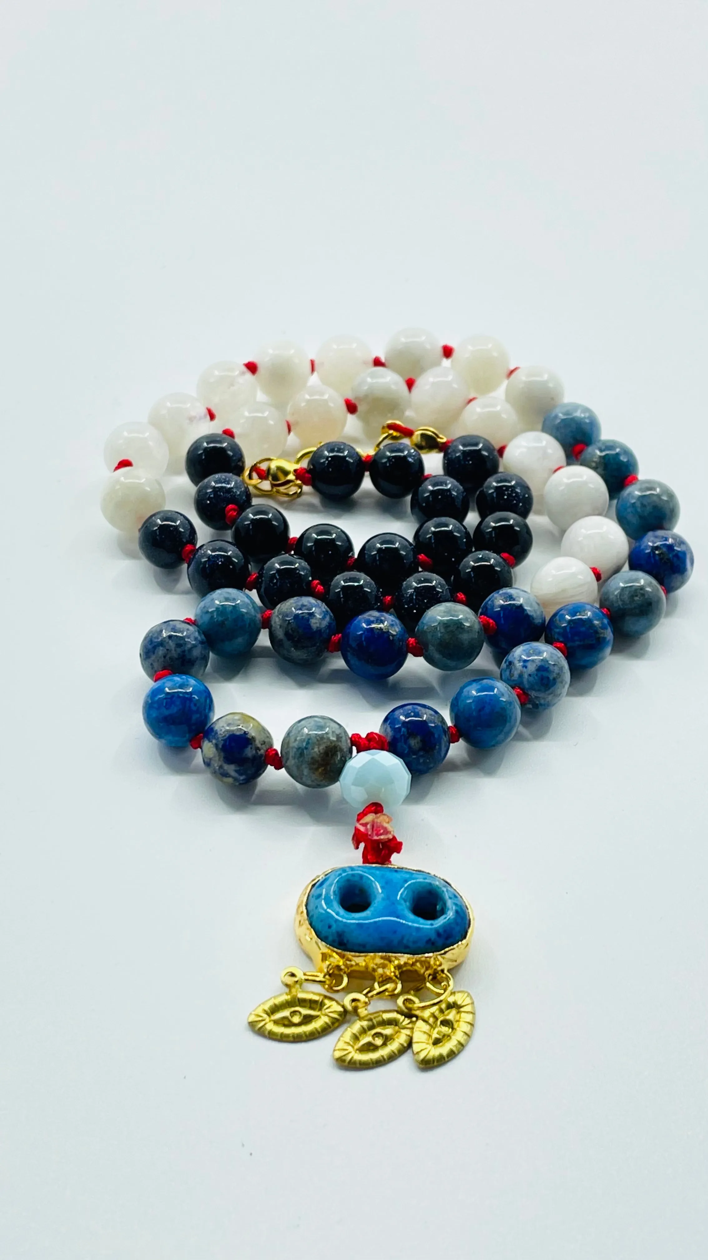 Under The Same Sky Half Mala Necklace