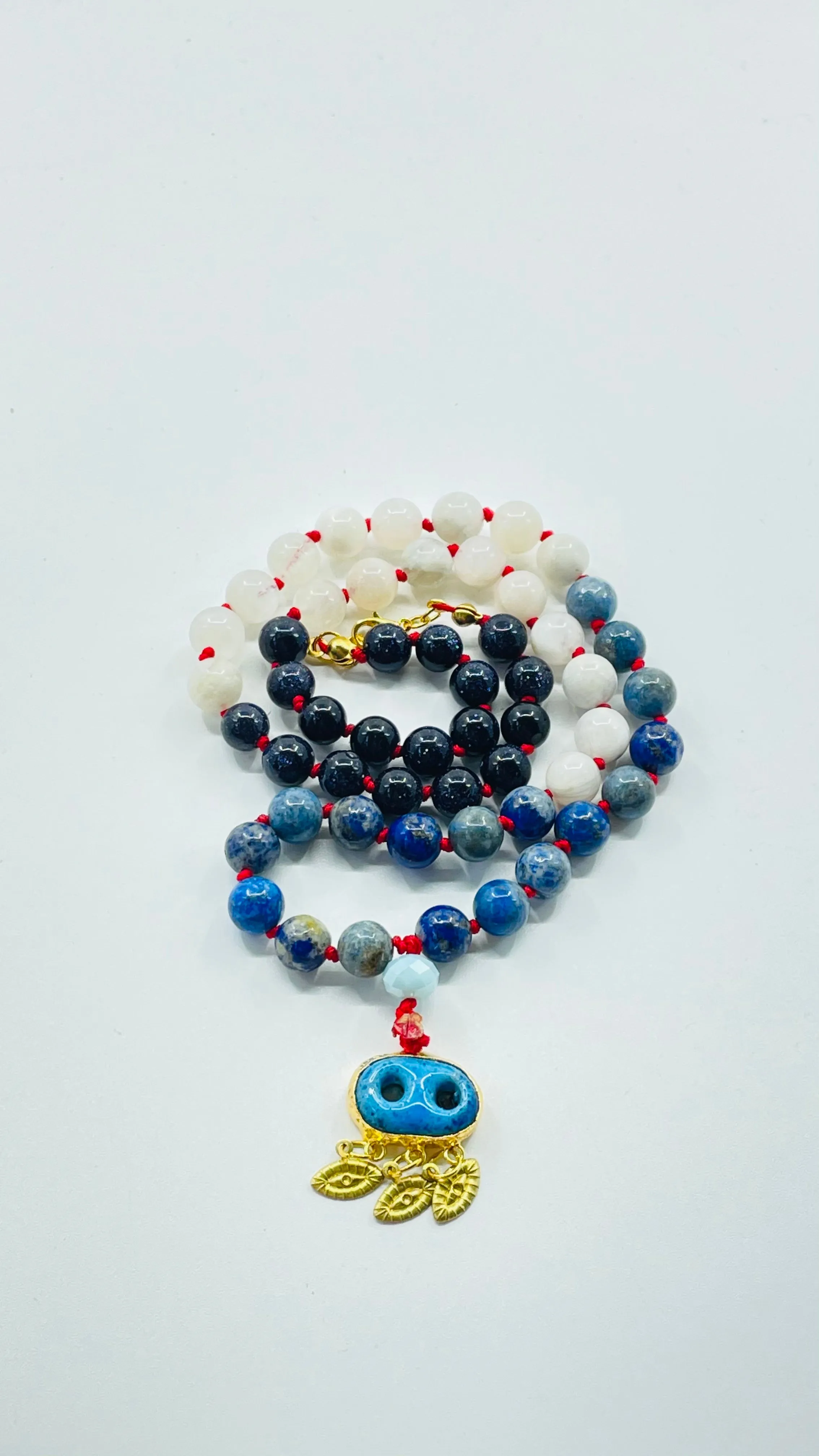 Under The Same Sky Half Mala Necklace