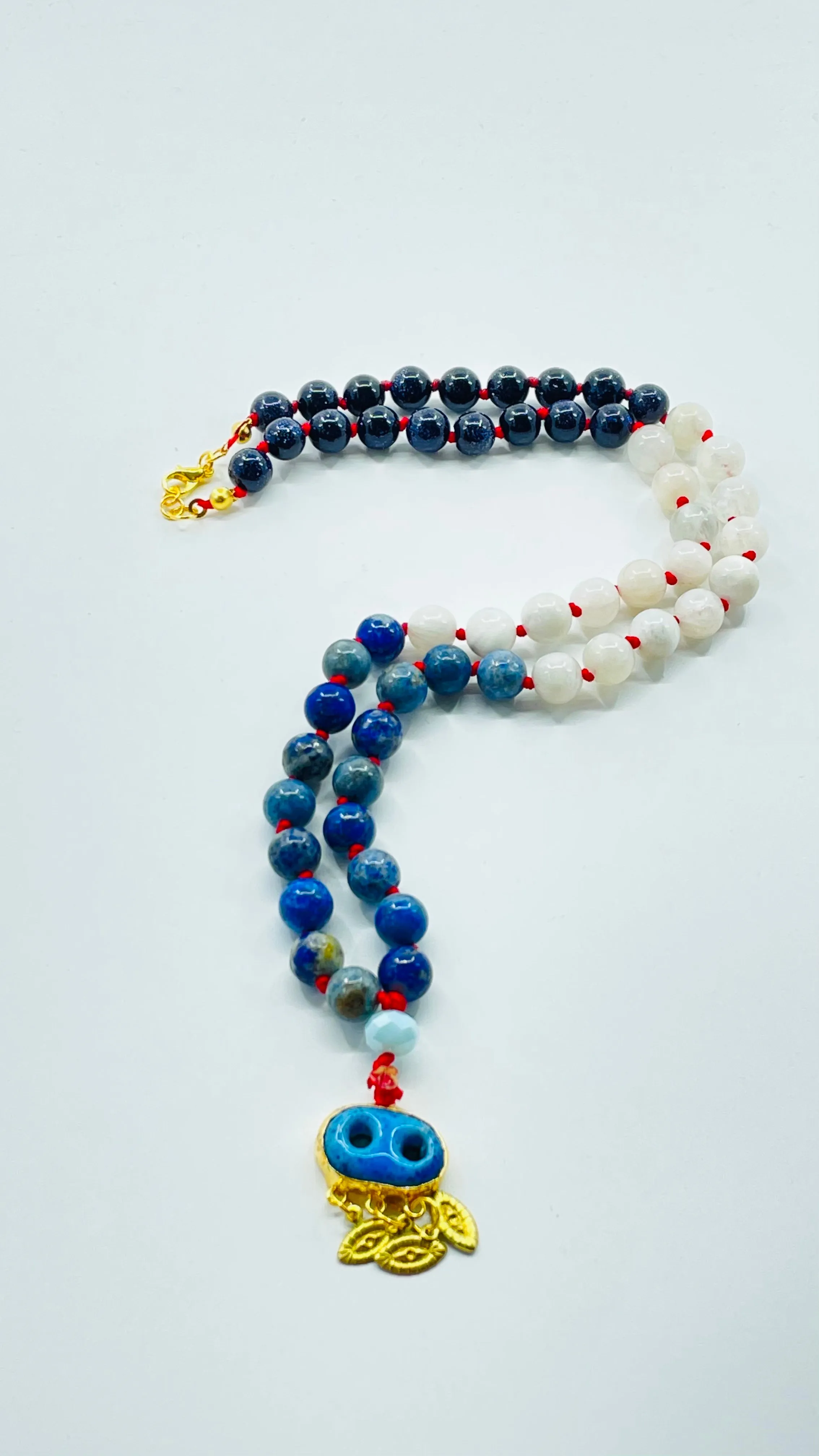 Under The Same Sky Half Mala Necklace