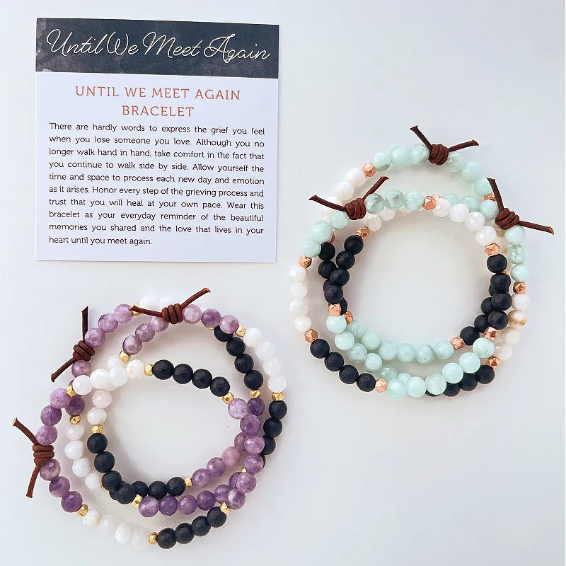 Until We Meet Again Bracelet - Angelite | A Bereavement Bracelet