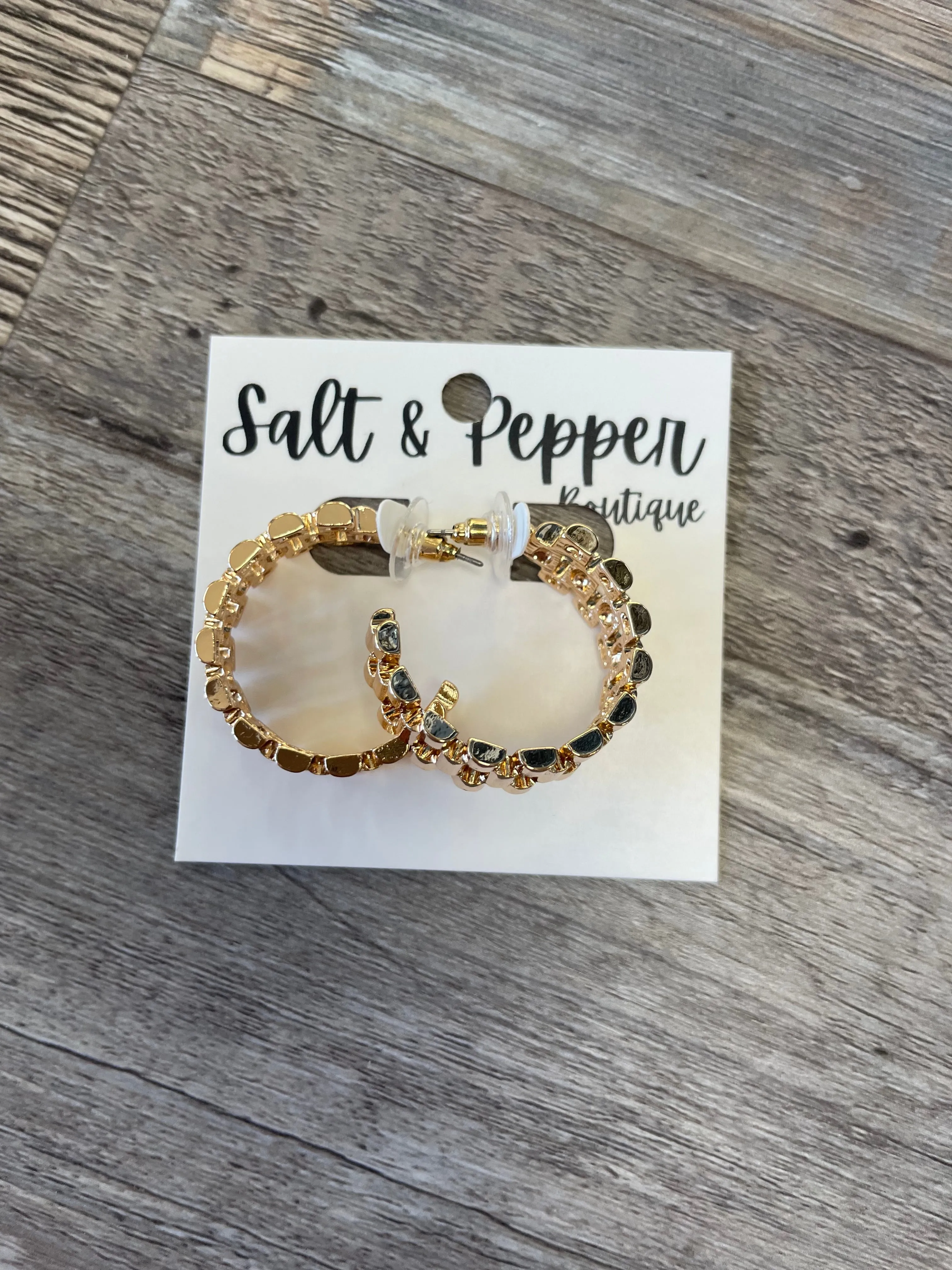 Watch Chain Medium Open Hoop