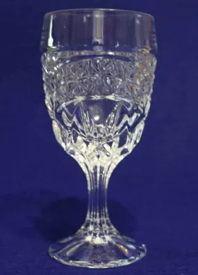 Wine Glasses, Claret, Crystal d'Adriana, Luna, Set of 4, Vintage