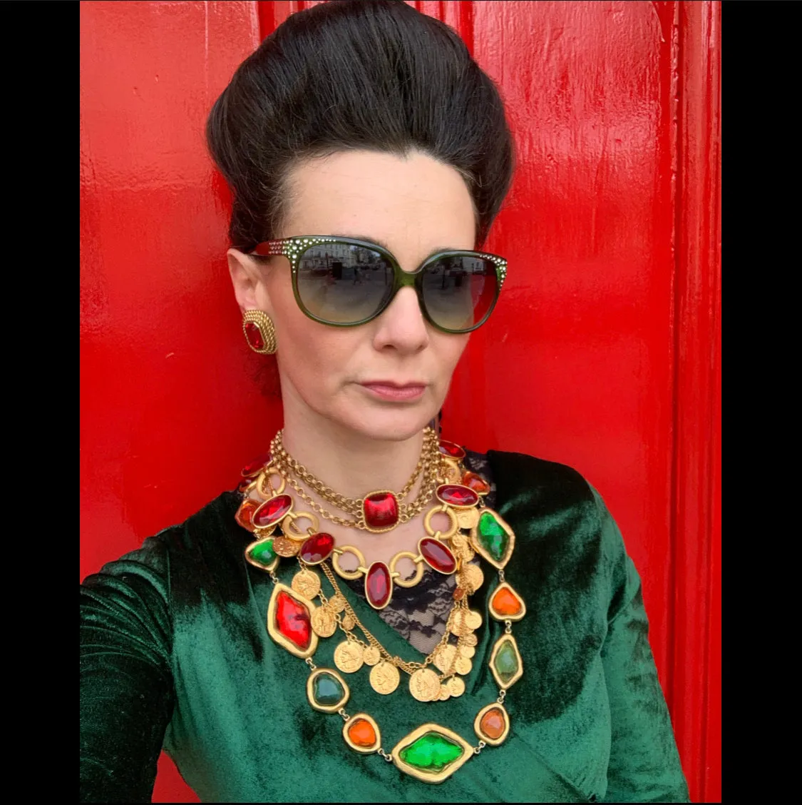 YSL vintage yves saint laurent link Necklace
