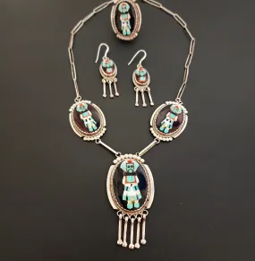 Zuni Vintage Beverly Etsate Necklace Set - 17.5" Long